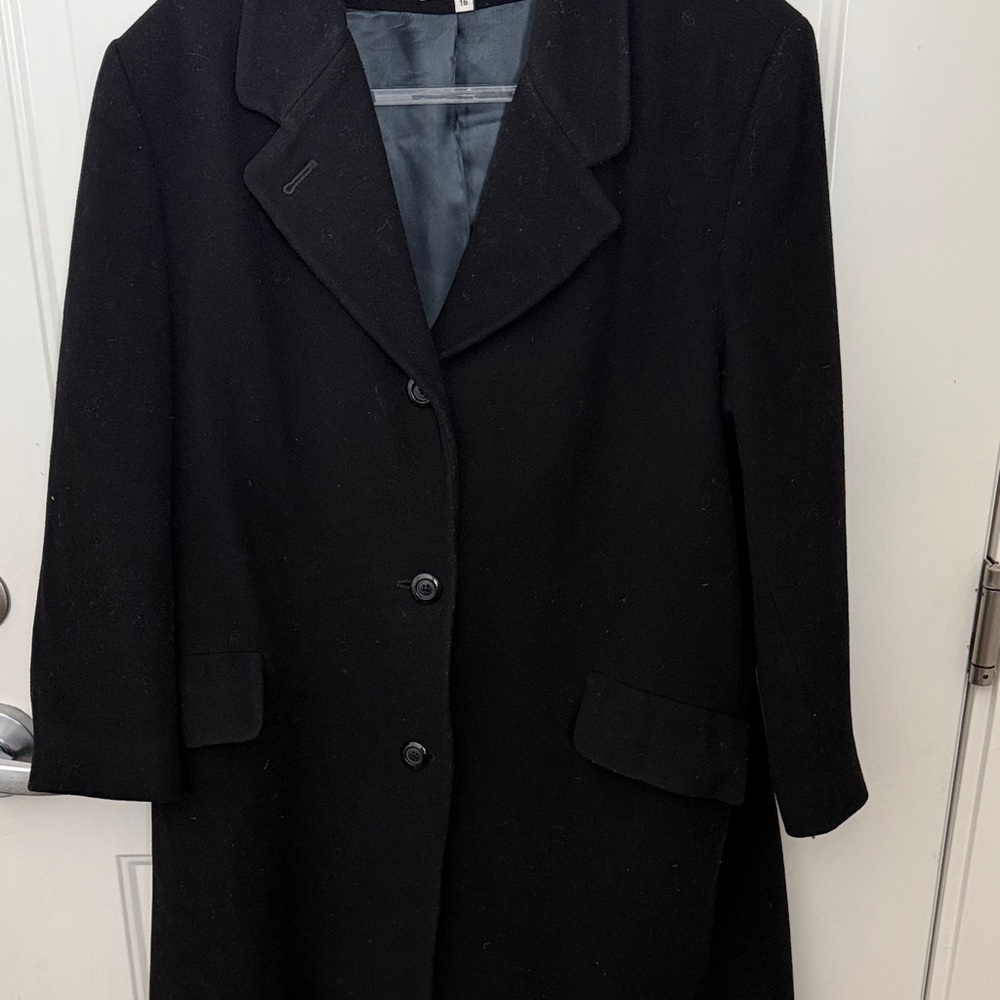Vintage Black Blassport by Bill Blass Coat
